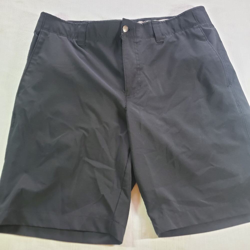 Callaway Mens Size 32 Black Golf Shorts Lightweight Breathable Flat Front